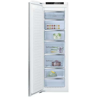 Bosch GIN81ACE0 Congelatore monoporta da incasso Serie 6 177.2 x 55.8 cm cerniera piatta soft closing