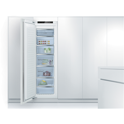 Bosch GIN81ACE0 Congelatore monoporta da incasso Serie 6 177.2 x 55.8 cm cerniera piatta soft closing