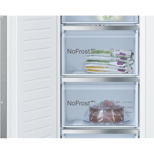 Bosch GIN81ACE0 Congelatore monoporta da incasso Serie 6 177.2 x 55.8 cm cerniera piatta soft closing