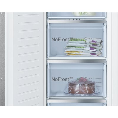 Bosch GIN81ACE0 Congelatore monoporta da incasso Serie 6 177.2 x 55.8 cm cerniera piatta soft closing