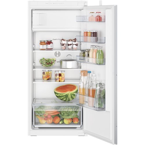 Bosch KIL42NSE0 Frigorifero monoporta da incasso con congelatore Serie 2 122.1 x 54.1 cm cerniera a traino