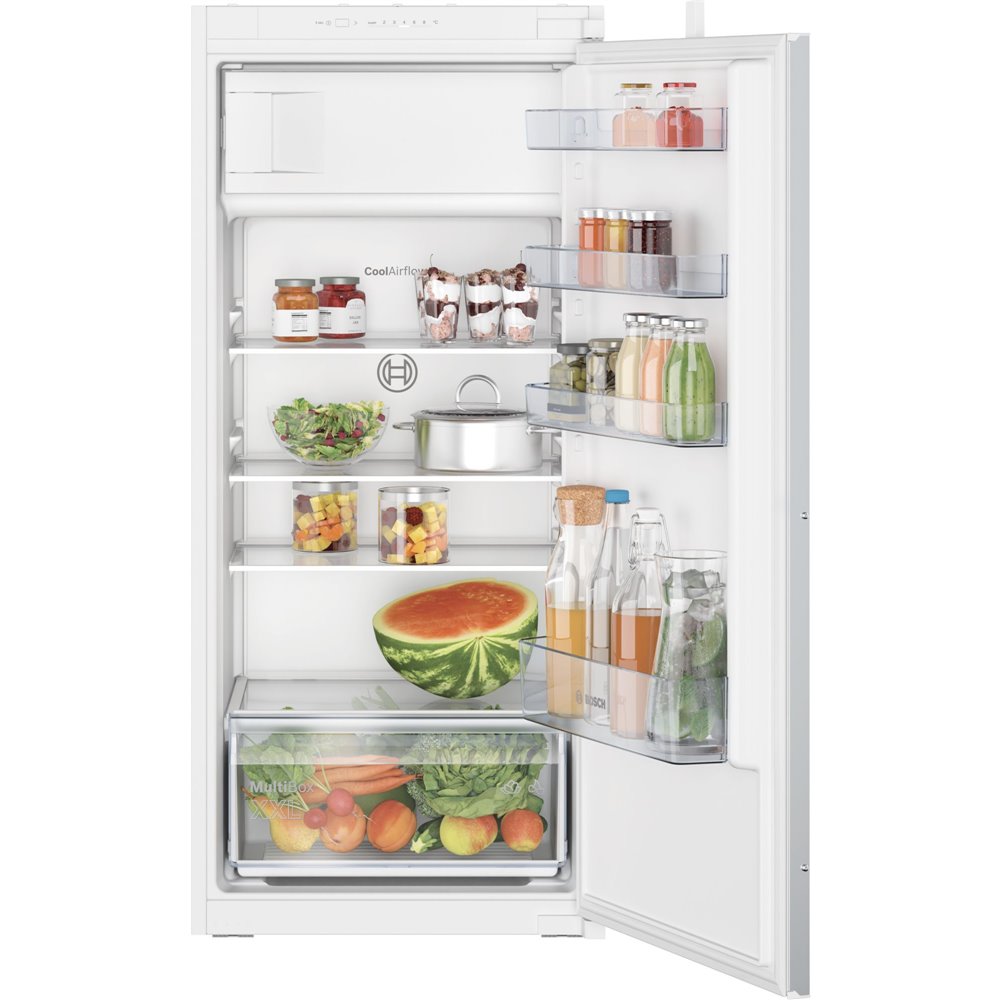 Bosch KIL42NSE0 Frigorifero monoporta da incasso con congelatore Serie 2 122.1 x 54.1 cm cerniera a traino