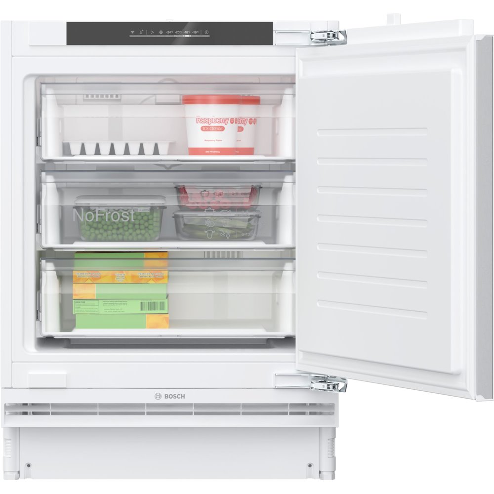 Bosch GUN21ADE0 Congelatore monoporta da incasso Serie 6 82 x 59.8 cm cerniera piatta soft closing