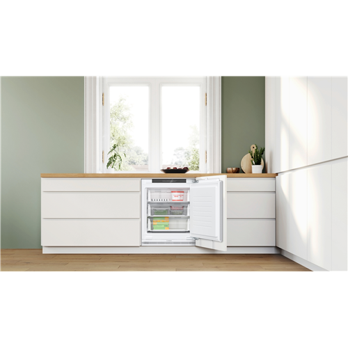 Bosch GUN21ADE0 Congelatore monoporta da incasso Serie 6 82 x 59.8 cm cerniera piatta soft closing