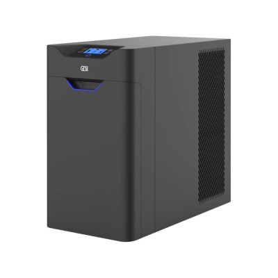 Mezclador digital Gessi Vita 60721 707 + unidad de filtro de agua fría y caliente - negro