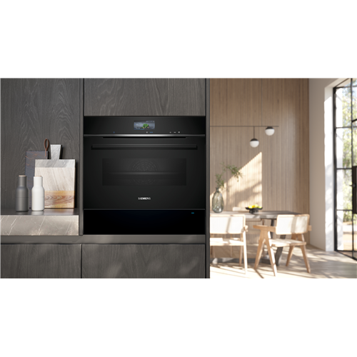 Siemens BI710C1B1 Scaldavivande iQ700 60 x 14 cm Nero
