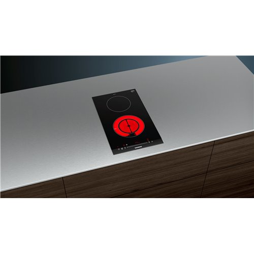 Siemens ET375FFP1E Piano cottura elettrico Domino iQ300 30 cm con profili