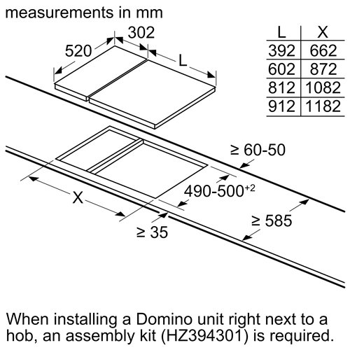Siemens ET375FFP1E Piano cottura elettrico Domino iQ300 30 cm con profili