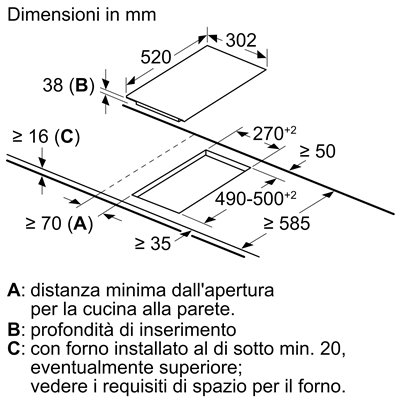 Siemens ET375FFP1E Piano cottura elettrico Domino iQ300 30 cm con profili