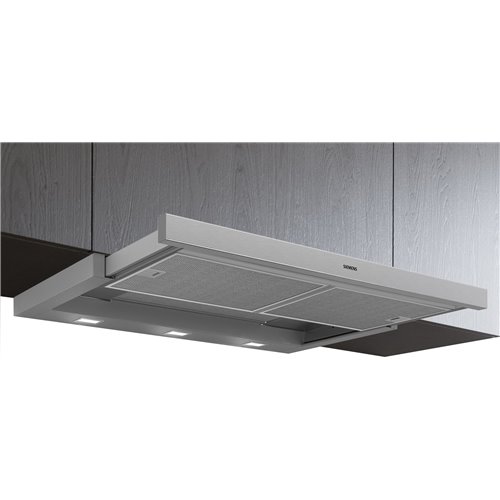 Siemens LI97SA531 Cappa a scomparsa telescopica iQ300 90 cm Grigio metallizzato