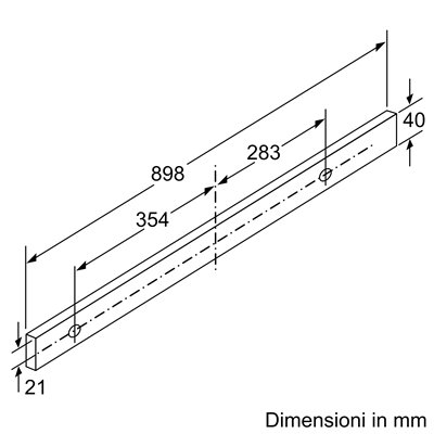 Siemens LI97SA531 Cappa a scomparsa telescopica iQ300 90 cm Grigio metallizzato