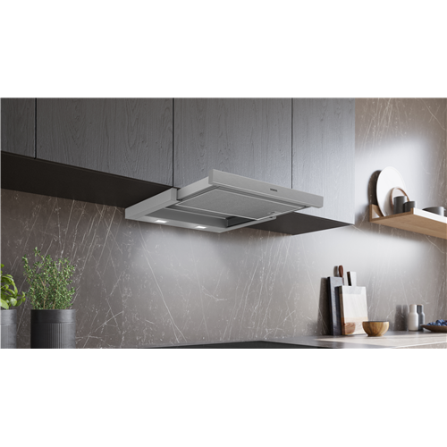 Siemens LI67SA531 Cappa a scomparsa telescopica iQ300 60 cm Grigio metallizzato