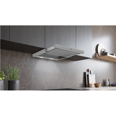 Siemens LI67SA531 Cappa a scomparsa telescopica iQ300 60 cm Grigio metallizzato
