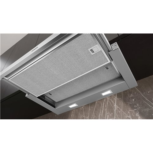 Siemens LI67SA531 Cappa a scomparsa telescopica iQ300 60 cm Grigio metallizzato