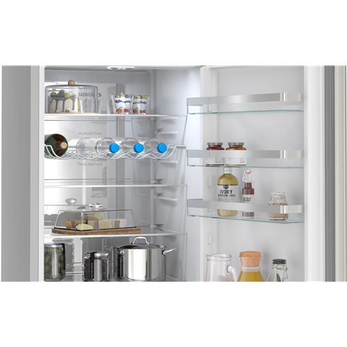 Siemens kg39nvidg iQ300 frigorifero combinato libera installazione 60 cm inox