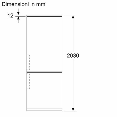 Siemens kg39nvidg iQ300 frigorifero combinato libera installazione 60 cm inox