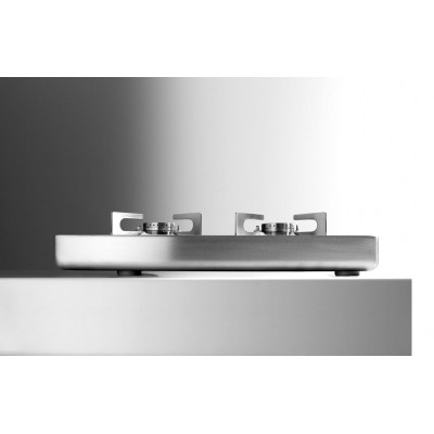 Alpes Inox a 498/5g  Freistehender Gasherd 100 cm Stahl