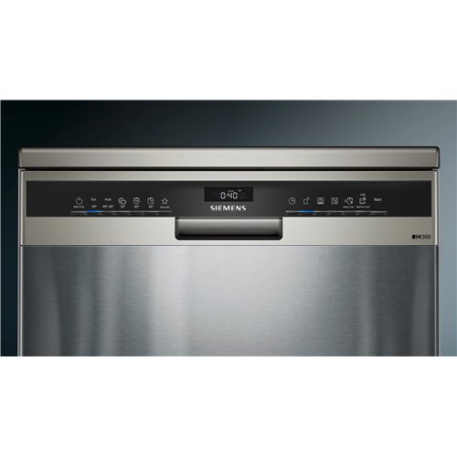 Siemens sn23ei03me iQ300 lavastoviglie libera installazione 60 cm inox