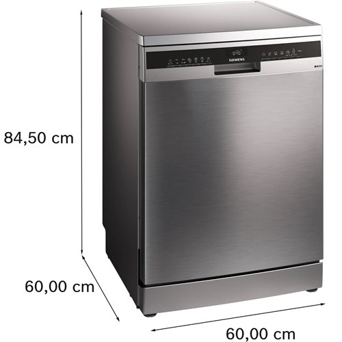 Siemens sn23ei03me iQ300 lavastoviglie libera installazione 60 cm inox