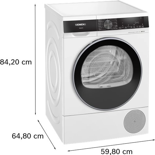 Siemens wq45g2c0it iQ500 asciugatrice libera installazione bianco