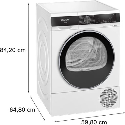 Siemens wq45g2c0it iQ500 asciugatrice libera installazione bianco