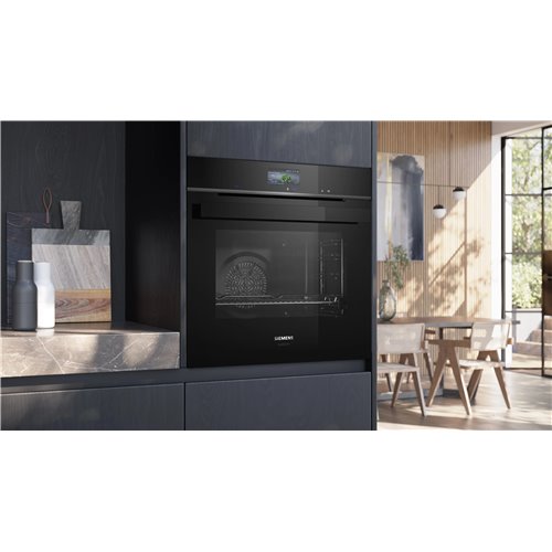 Siemens iQ700 iB976GKB1 HB976GKB1 60 cm Einbau-Pyrolysebackofen, schwarz, SL