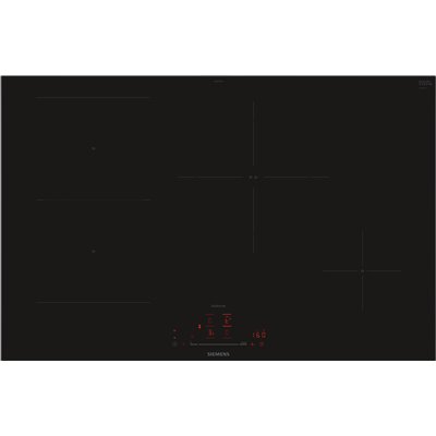Siemens ed877hsc1e iQ500 80cm black SL induction hob