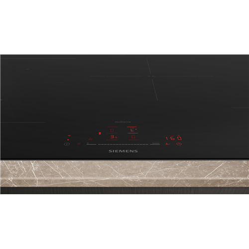 Siemens ed877hsc1e iQ500 80cm black SL induction hob