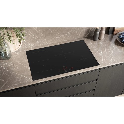 Siemens ed877hsc1e iQ500 80cm black SL induction hob