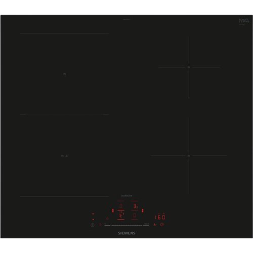 Siemens ed677hsc1e iQ500 60cm black SL induction hob
