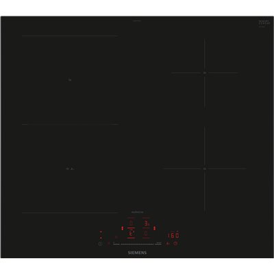 Siemens ed677hsc1e iQ500 60cm black SL induction hob
