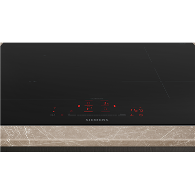 Siemens ed677hsc1e iQ500 60cm black SL induction hob