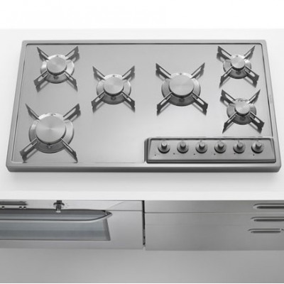 Alpes Inox a 588/6g  Free-standing gas stove 90cm steel