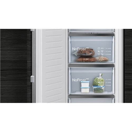 Siemens studioLine GI81NSCE0 Congelatore da incasso iQ500 177.2 x 55.8 cm cerniera piatta soft closing