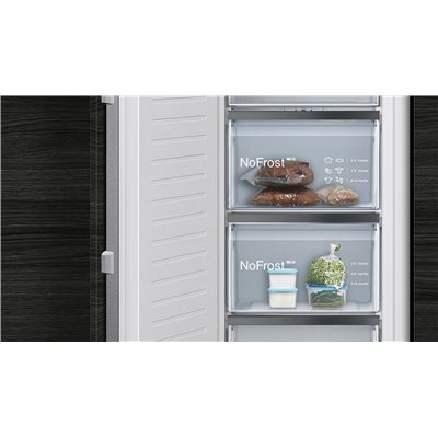 Siemens studioLine GI81NSCE0 Congelatore da incasso iQ500 177.2 x 55.8 cm cerniera piatta soft closing