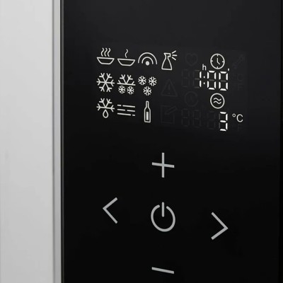 Irinox d2000200 Fresco Élite Tisch-Schnellkühler – dunkelgraues Glas