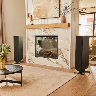 Ps audio Aspen fr10 satin black diffusore da pavimento - nero