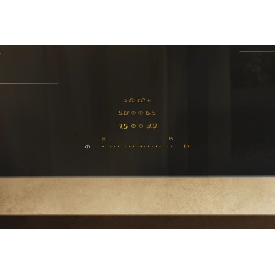 Miele km 8482 fl piano cottura induzione 80 cm vetroceramica nero