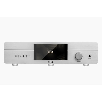 Yba heritage r100 streamer di rete con amplificatore integrato - sivler