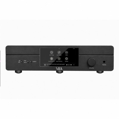 Yba heritage r100 streamer di rete con amplificatore integrato - nero