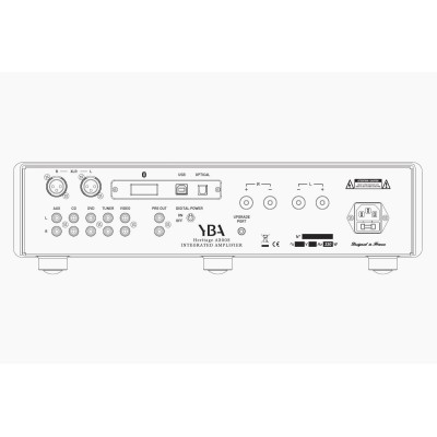 Yba heritage a200s amplificatore integrato - nero