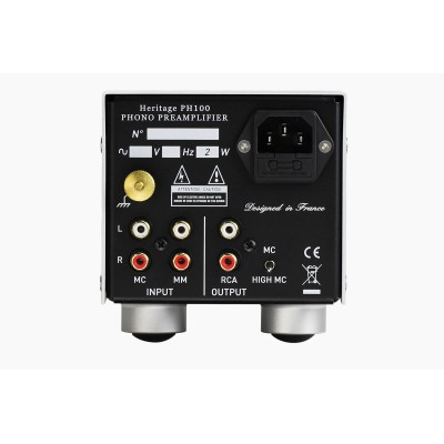 Yba heritage ph100 preamplificatore phono - silver