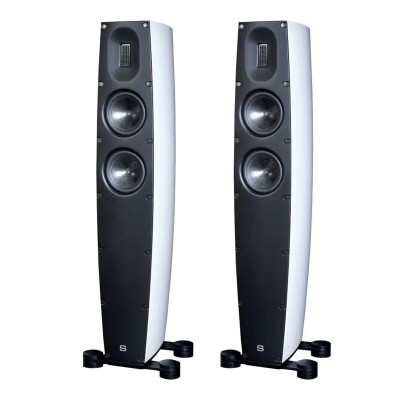 Scansonic hd q3 coppia diffusori da pavimento - bianco