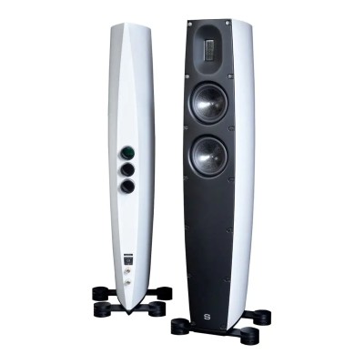 Scansonic hd q3 coppia diffusori da pavimento - bianco