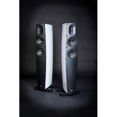 Scansonic hd q3 coppia diffusori da pavimento - bianco