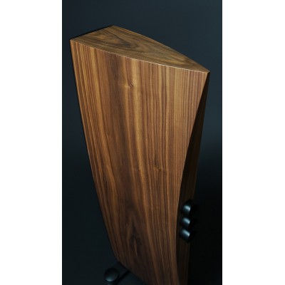 Scansonic hd q3 coppia diffusori da pavimento - legno noce