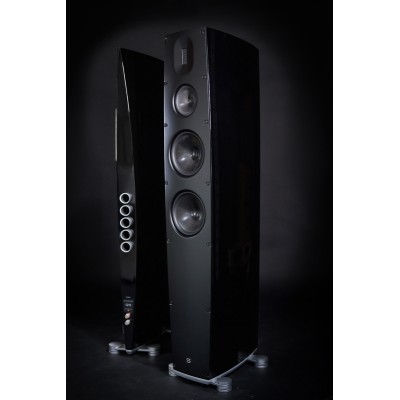 Scansonic hd q10 coppia diffusori da pavimento - nero