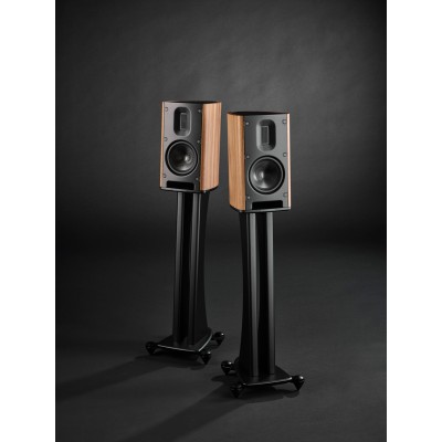Scansonic hd MB1 B coppia diffusori da scaffale Hi-End - legno noce opaco