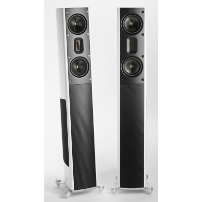 Scansonic hd MB3.5 B coppia diffusori 3 vie hi-fi da pavimento - bianco