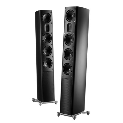 Scansonic hd MB5 B coppia diffusori da pavimento 2.5 vie hi-fi - nero